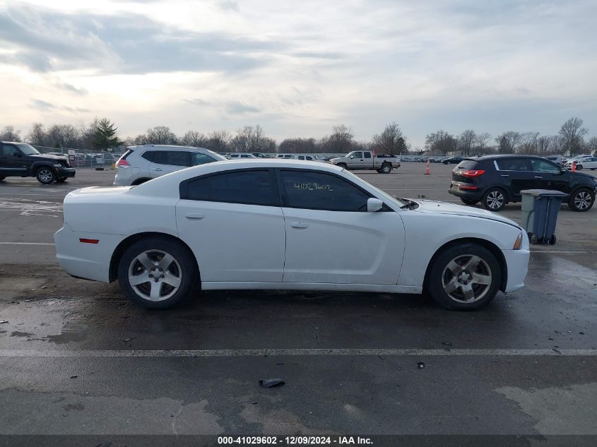 VIN 2C3CDXAGXDH716402 2013 Dodge Charger, Police no.14