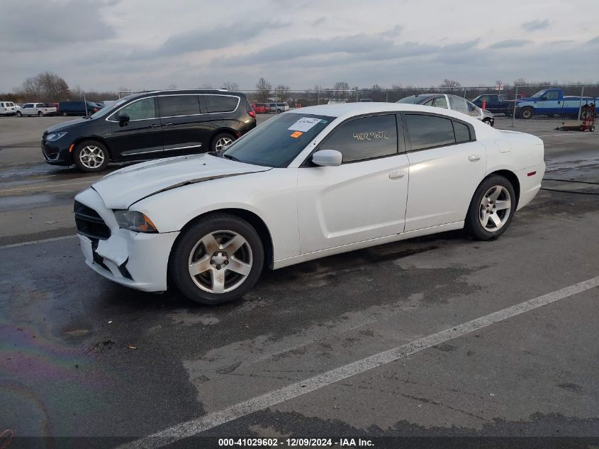 VIN 2C3CDXAGXDH716402 2013 Dodge Charger, Police no.2