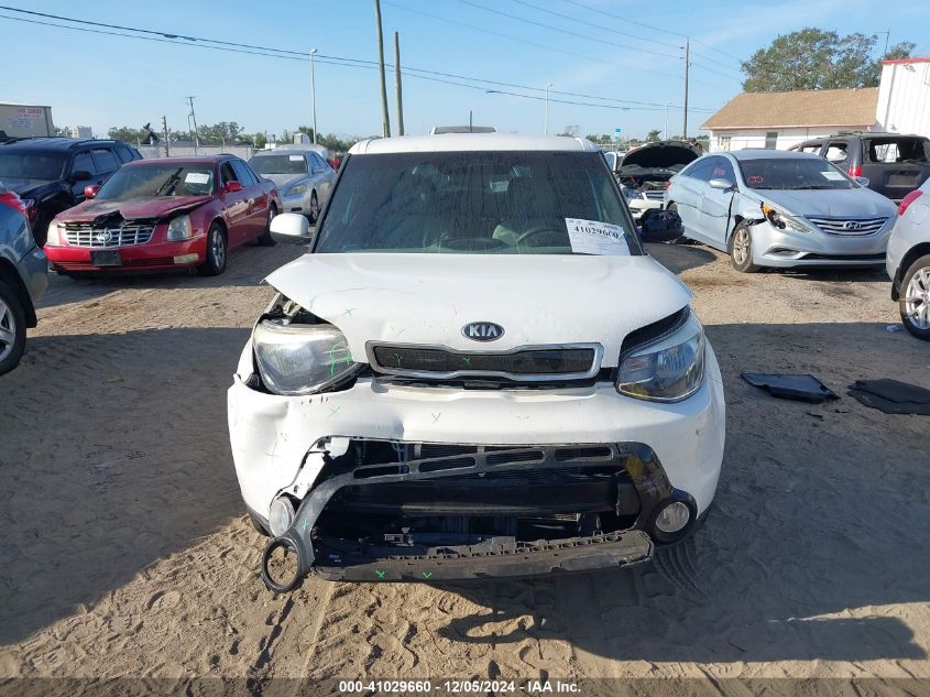 2016 Kia Soul + VIN: KNDJP3A54G7276419 Lot: 41029660