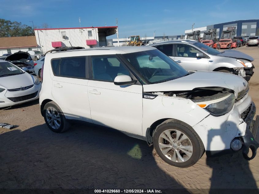 2016 Kia Soul + VIN: KNDJP3A54G7276419 Lot: 41029660