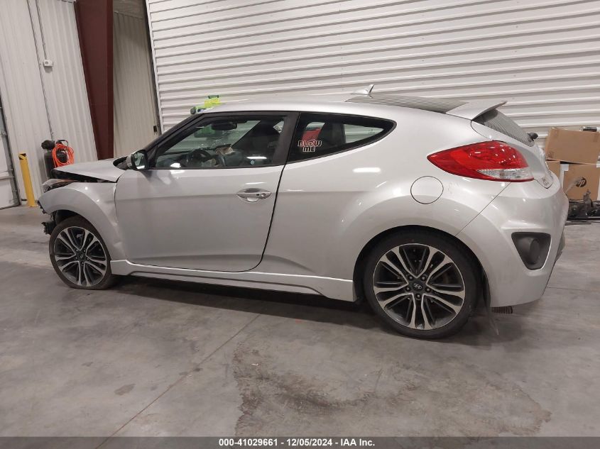 2016 HYUNDAI VELOSTER TURBO - KMHTC6AE1GU273559