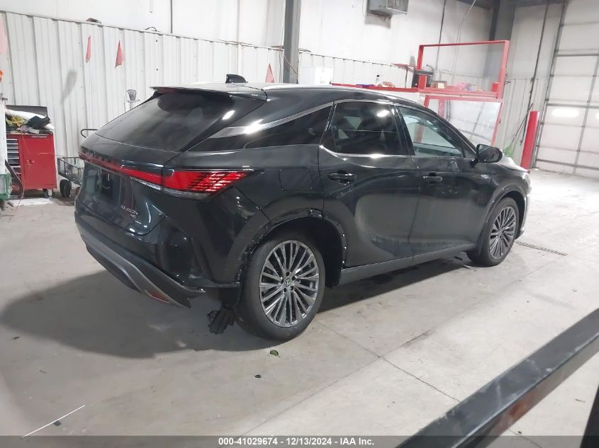 VIN JTJCJMGA8R2019619 2024 LEXUS RX 450H+ no.4