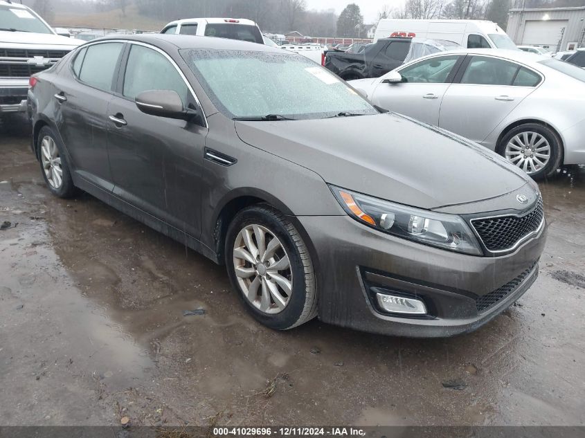 VIN 5XXGN4A73EG262524 2014 KIA Optima, EX no.1