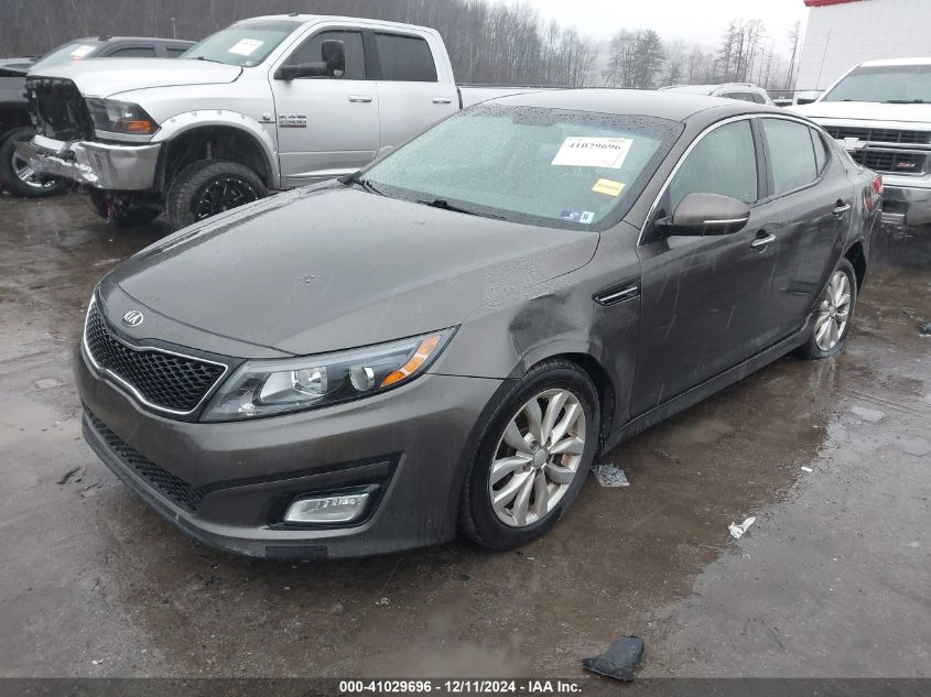 VIN 5XXGN4A73EG262524 2014 KIA Optima, EX no.2