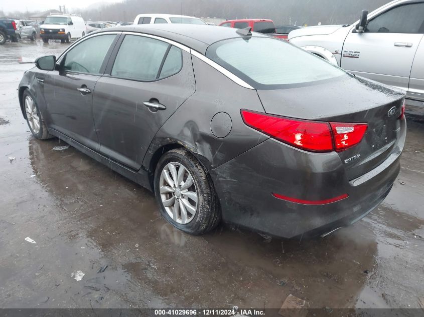 VIN 5XXGN4A73EG262524 2014 KIA Optima, EX no.3