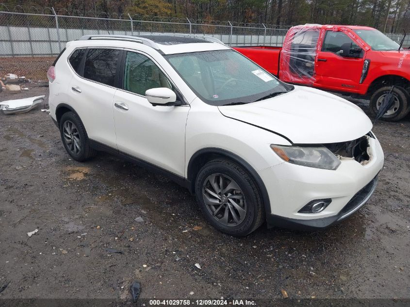 VIN 5N1AT2MT8FC855706 2015 Nissan Rogue, SL no.1