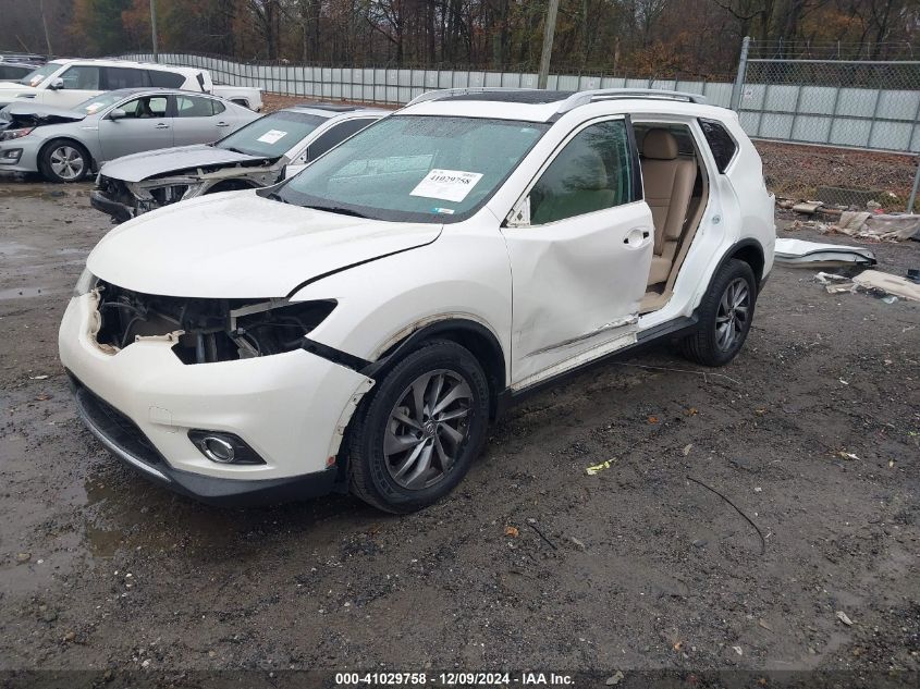 VIN 5N1AT2MT8FC855706 2015 Nissan Rogue, SL no.2