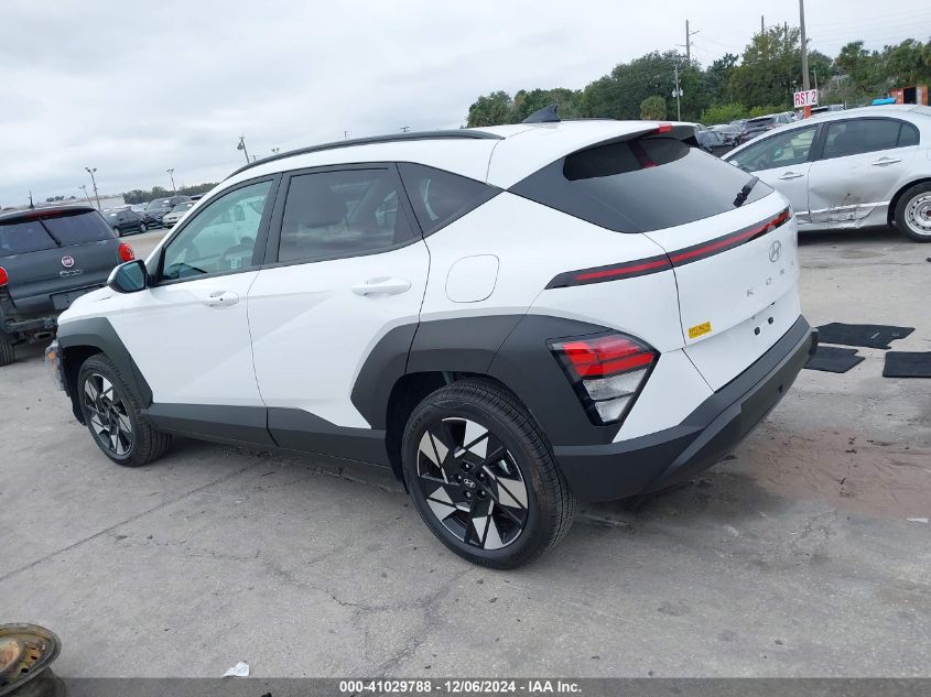 2024 Hyundai Kona Sel VIN: KM8HB3AB5RU074675 Lot: 41029788