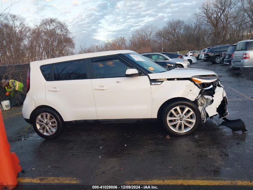 2019 Kia Soul + VIN: KNDJP3A53K7672737 Lot: 41029806