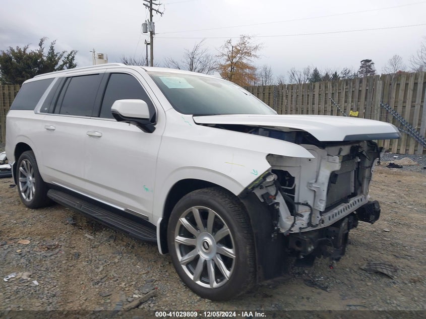 2021 CADILLAC ESCALADE ESV 4WD PREMIUM LUXURY PLATINUM - 1GYS4MKL0MR473520