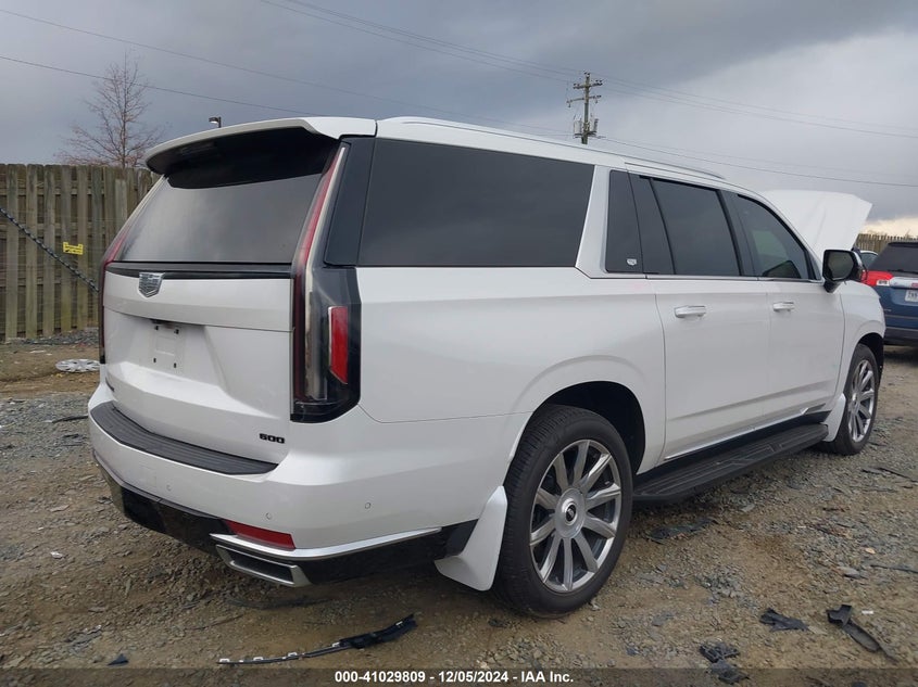 2021 CADILLAC ESCALADE ESV 4WD PREMIUM LUXURY PLATINUM - 1GYS4MKL0MR473520