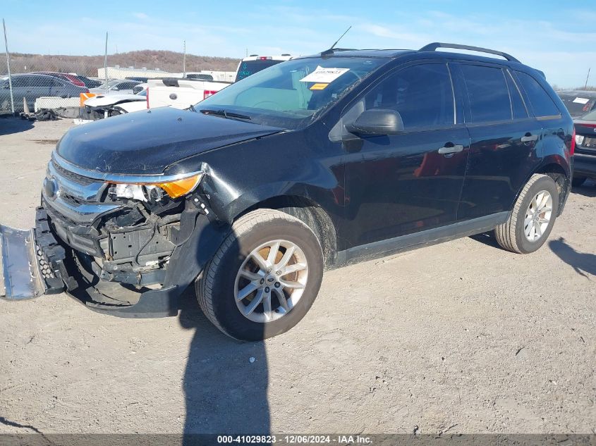 VIN 2FMDK3GC3DBC06104 2013 Ford Edge, SE no.2