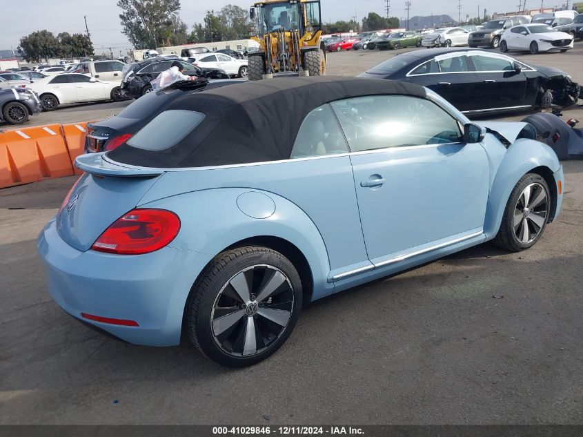 VIN 3VW5P7AT2DM829526 2013 Volkswagen Beetle, 2.5L no.4