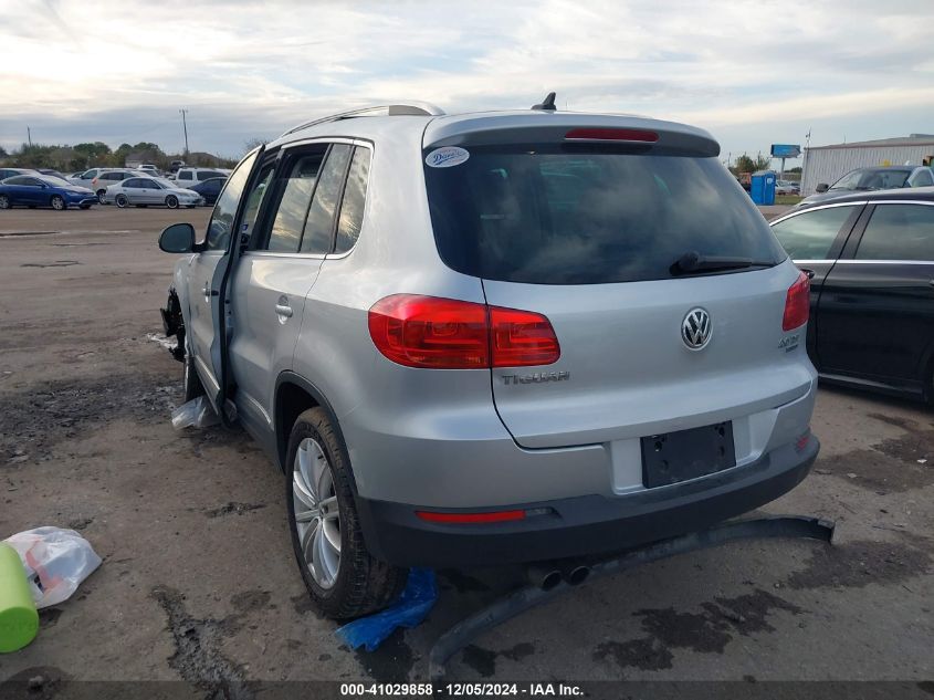 VIN WVGBV7AX2DW556727 2013 VOLKSWAGEN TIGUAN no.3