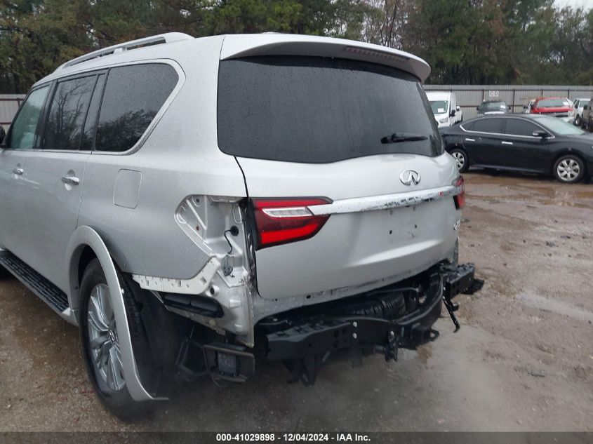 2021 Infiniti Qx80 Luxe VIN: JN8AZ2AF8M9720225 Lot: 41029898