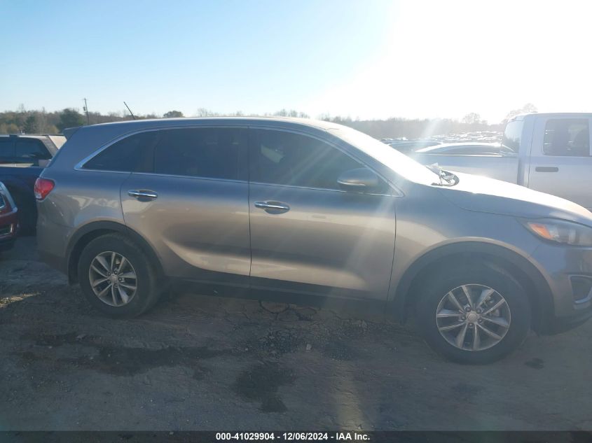 2016 Kia Sorento 2.4L L VIN: 5XYPG4A35GG079759 Lot: 41029904