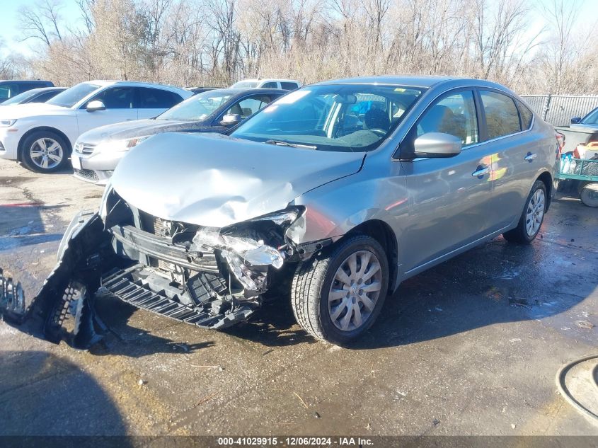 VIN 3N1AB7AP6DL620270 2013 Nissan Sentra, SV no.2