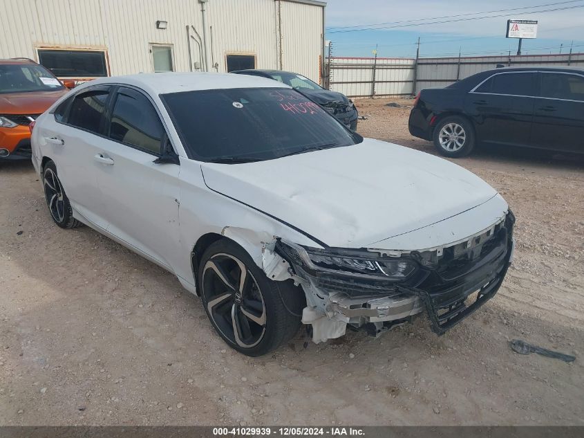 VIN 1HGCV1F39KA037553 2019 Honda Accord, Sport no.1