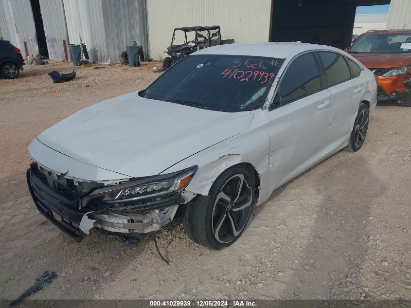 VIN 1HGCV1F39KA037553 2019 Honda Accord, Sport no.2