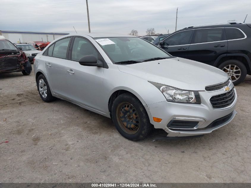 VIN 1G1PA5SG5F7103619 2015 Chevrolet Cruze, Ls Auto no.1