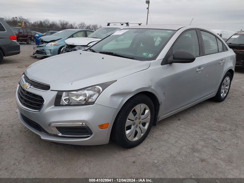 VIN 1G1PA5SG5F7103619 2015 Chevrolet Cruze, Ls Auto no.2