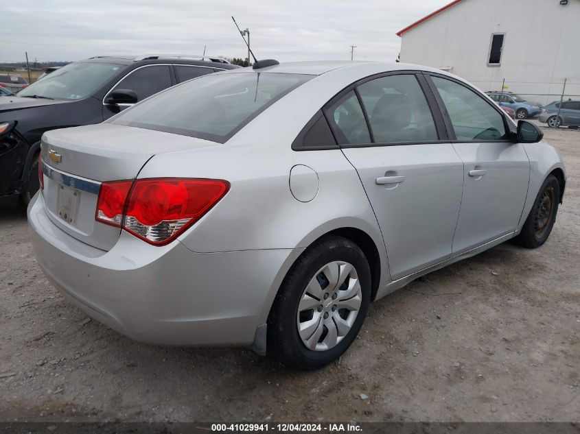 VIN 1G1PA5SG5F7103619 2015 Chevrolet Cruze, Ls Auto no.4