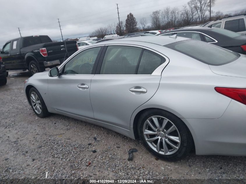 VIN JN1BV7AP3FM331223 2015 Infiniti Q50, Premium no.14