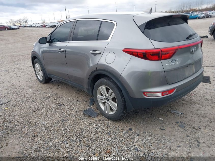 VIN KNDPMCAC4J7406854 2018 KIA SPORTAGE no.3