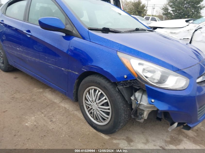 VIN KMHCT4AE2EU688407 2014 HYUNDAI ACCENT no.6