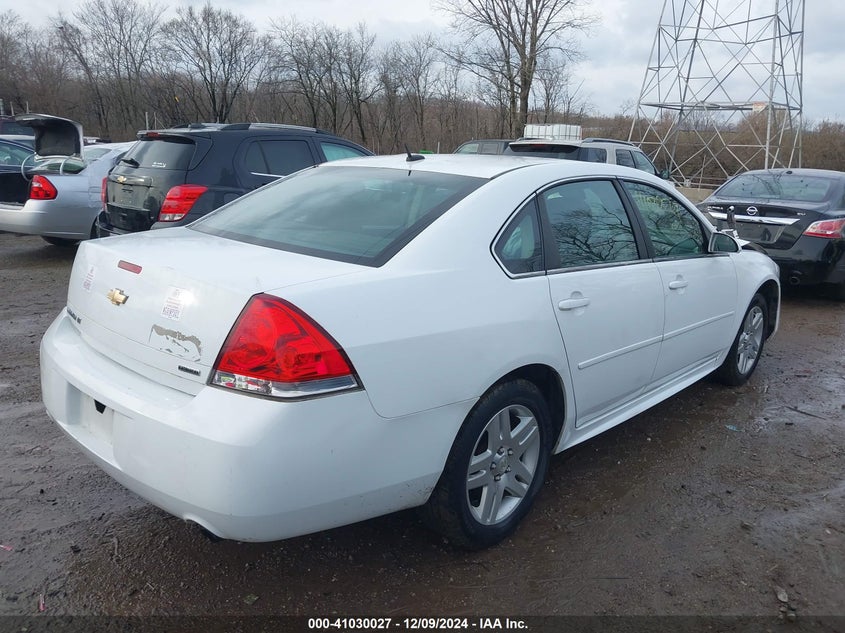 2016 CHEVROLET IMPALA LIMITED VIN: 2G1WB5E36G1181276