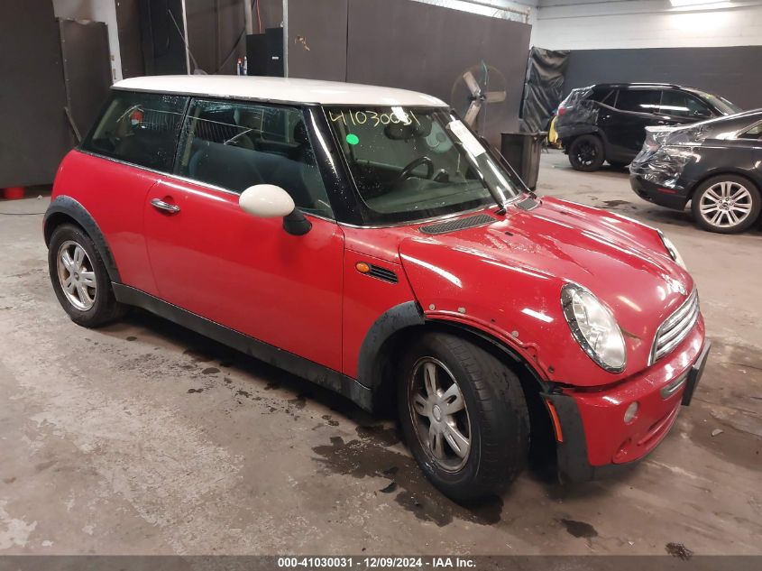 2006 Mini Cooper VIN: WMWRC33516TJ77300 Lot: 41030031