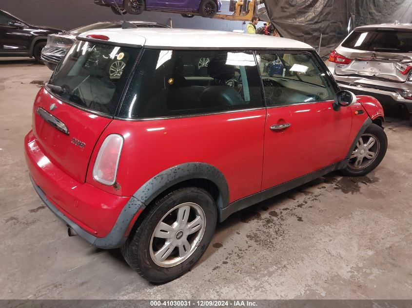 2006 Mini Cooper VIN: WMWRC33516TJ77300 Lot: 41030031