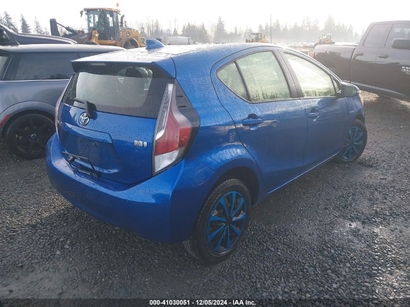 VIN JTDKDTB35F1092408 2015 Toyota Prius, C Two no.4