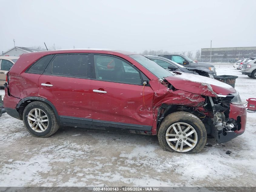 2014 Kia Sorento Lx VIN: 5XYKT4A63EG427331 Lot: 41030143