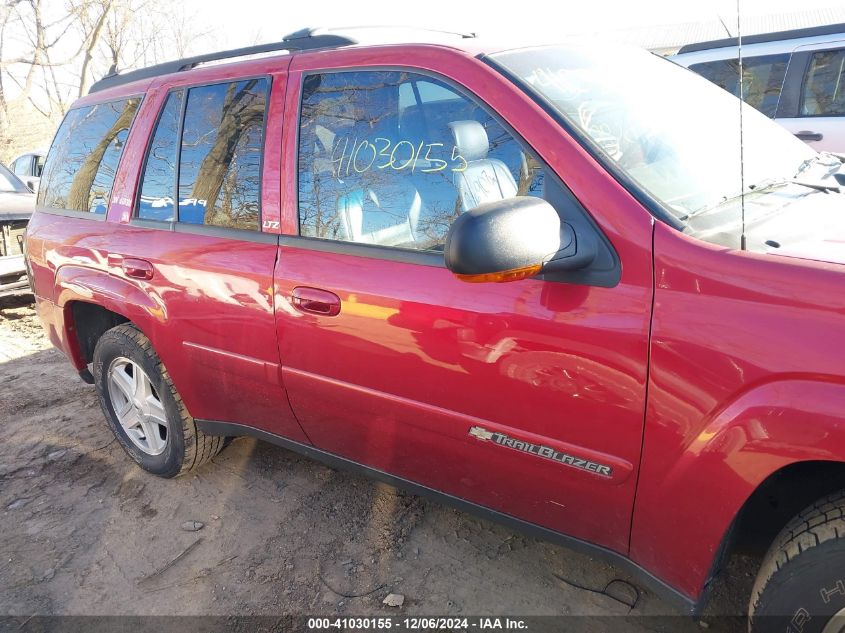 2003 Chevrolet Trailblazer Ltz VIN: 1GNDT13S032406503 Lot: 41030155