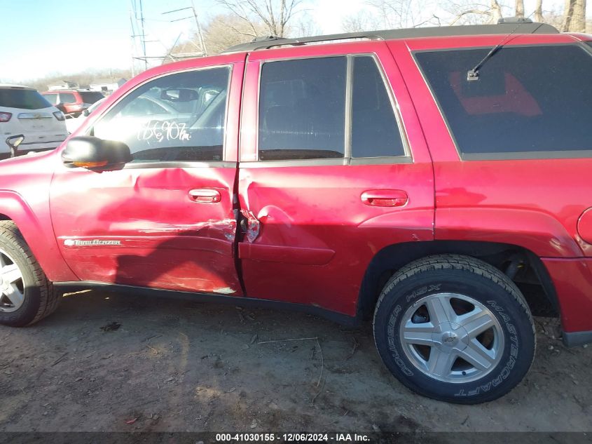 2003 Chevrolet Trailblazer Ltz VIN: 1GNDT13S032406503 Lot: 41030155