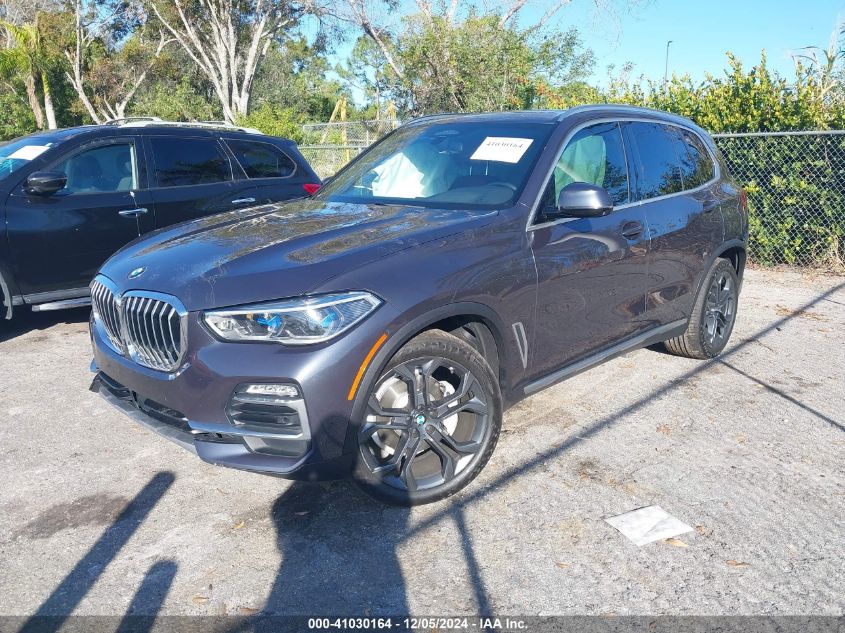 VIN 5UXCR6C55KLL38068 2019 BMW X5, Xdrive40I no.2