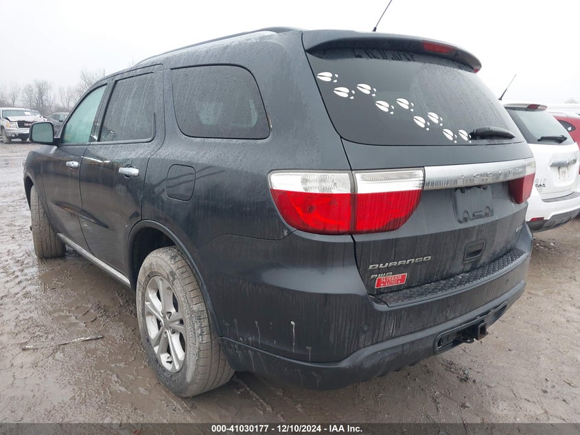 2013 DODGE DURANGO VIN: 1C4RDJDG4DC604020