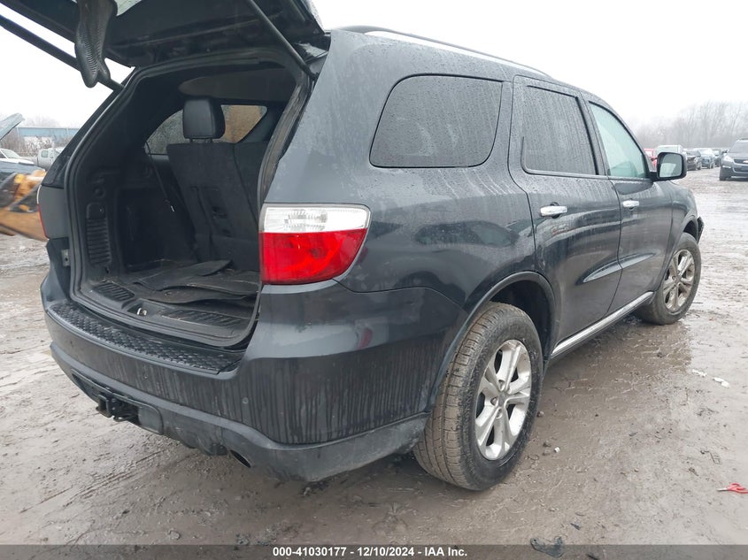 2013 DODGE DURANGO VIN: 1C4RDJDG4DC604020