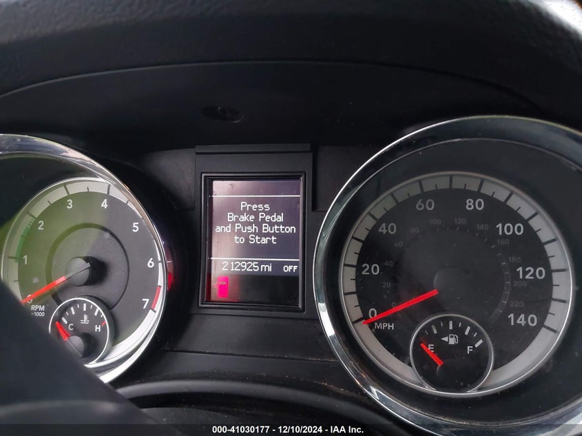 2013 DODGE DURANGO VIN: 1C4RDJDG4DC604020