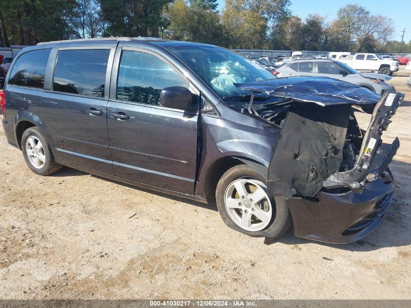 VIN 2C4RDGCG4DR591894 2013 Dodge Grand Caravan, Sxt no.1