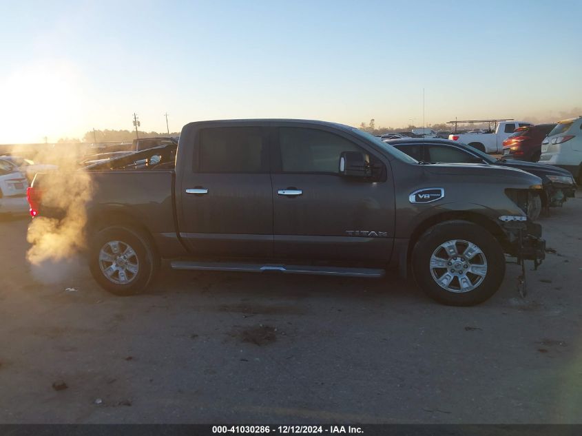 2017 Nissan Titan Sv VIN: 1N6AA1E62HN506879 Lot: 41030286