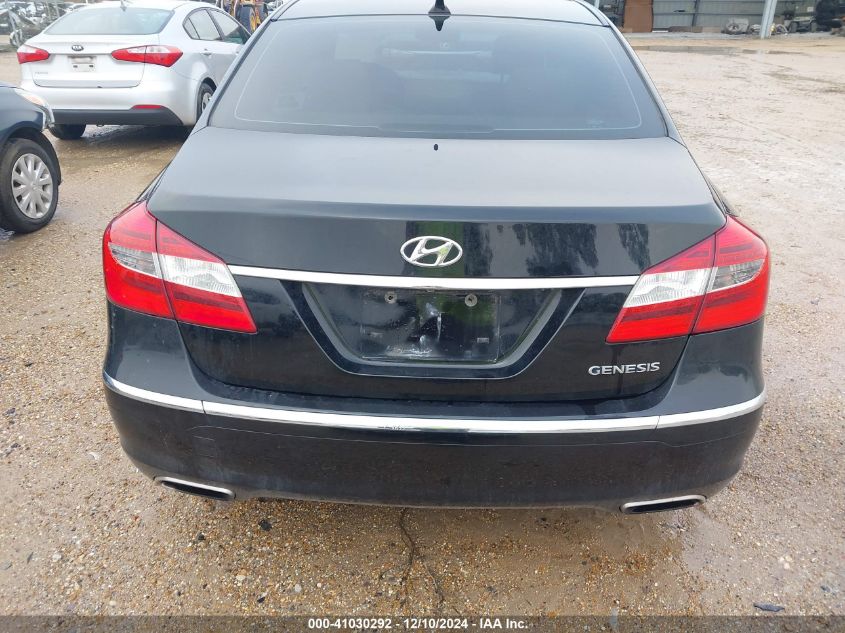 2013 Hyundai Genesis 3.8 VIN: KMHGC4DD9DU252110 Lot: 41030292