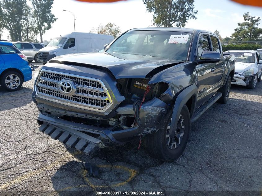 2016 Toyota Tacoma Trd Off Road VIN: 3TMDZ5BN2GM011621 Lot: 41030317