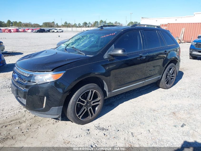 VIN 2FMDK3JC4EBA29119 2014 FORD EDGE no.2