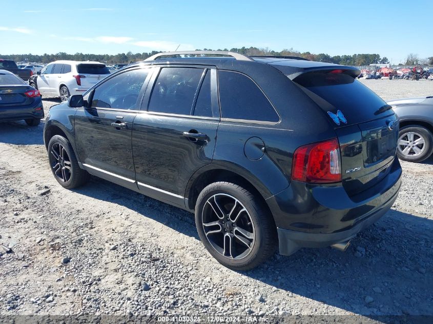 VIN 2FMDK3JC4EBA29119 2014 FORD EDGE no.3