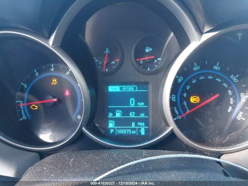 2014 CHEVROLET CRUZE VIN: 1G1PA5SH0E7307297