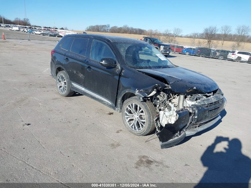 2017 Mitsubishi Outlander Se/Sel VIN: JA4AZ3A34HZ034478 Lot: 41030351