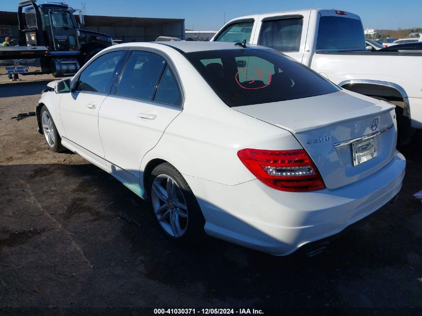 VIN WDDGF8AB0EG163814 2014 MERCEDES-BENZ C 300 no.3