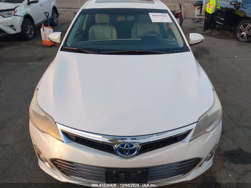 VIN 4T1BD1EB3FU040955 2015 Toyota Avalon, Hybrid Xl... no.12